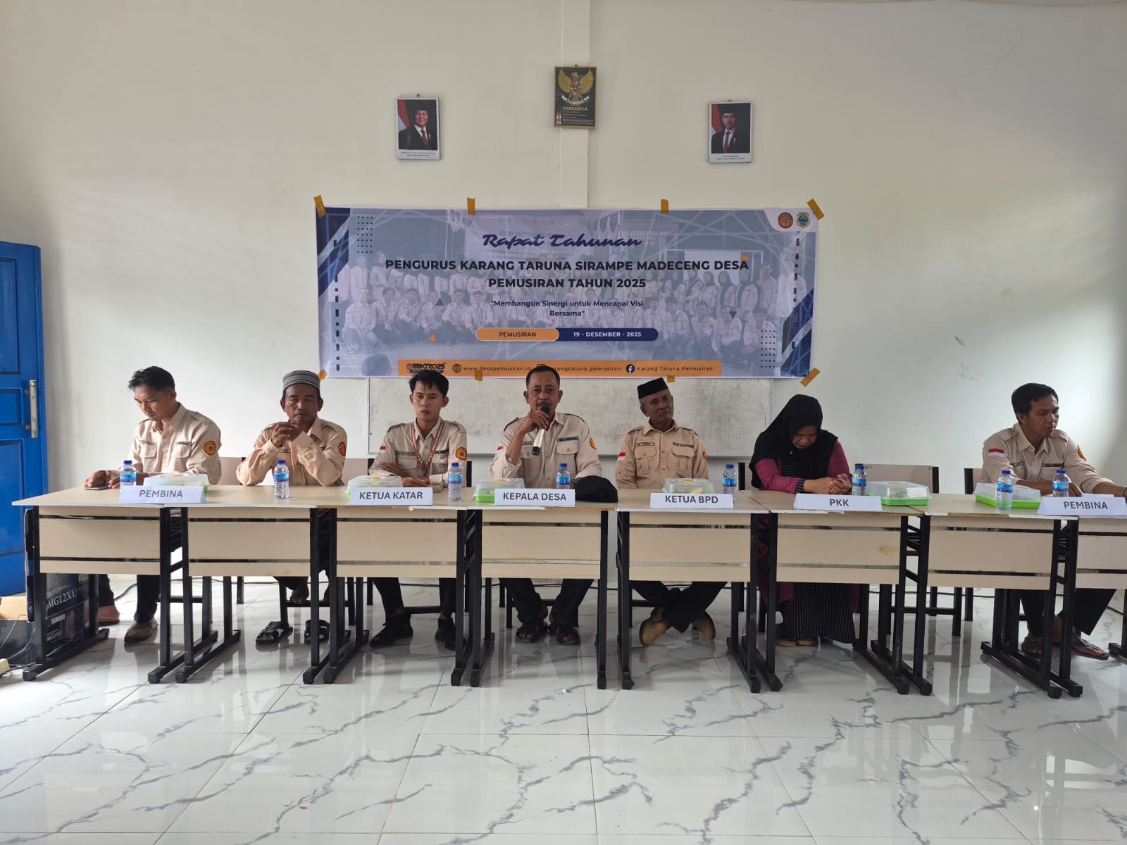 Karang Taruna Sirampe Madeceng Desa Pemusiran Gelar Rapat Tahunan